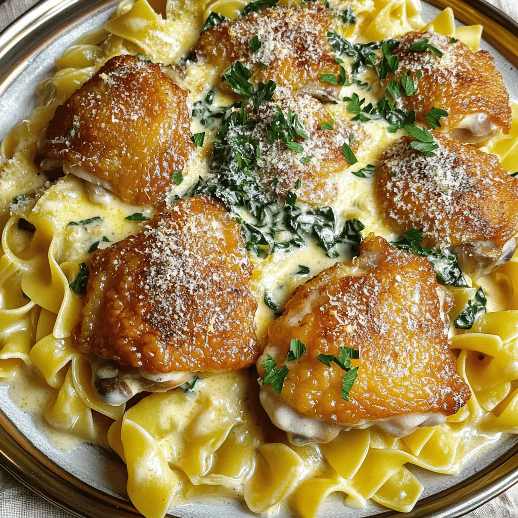 The one-pan chicken recipe uses a few simple yet key ingredients. Each plays an important role in flavor and texture.
