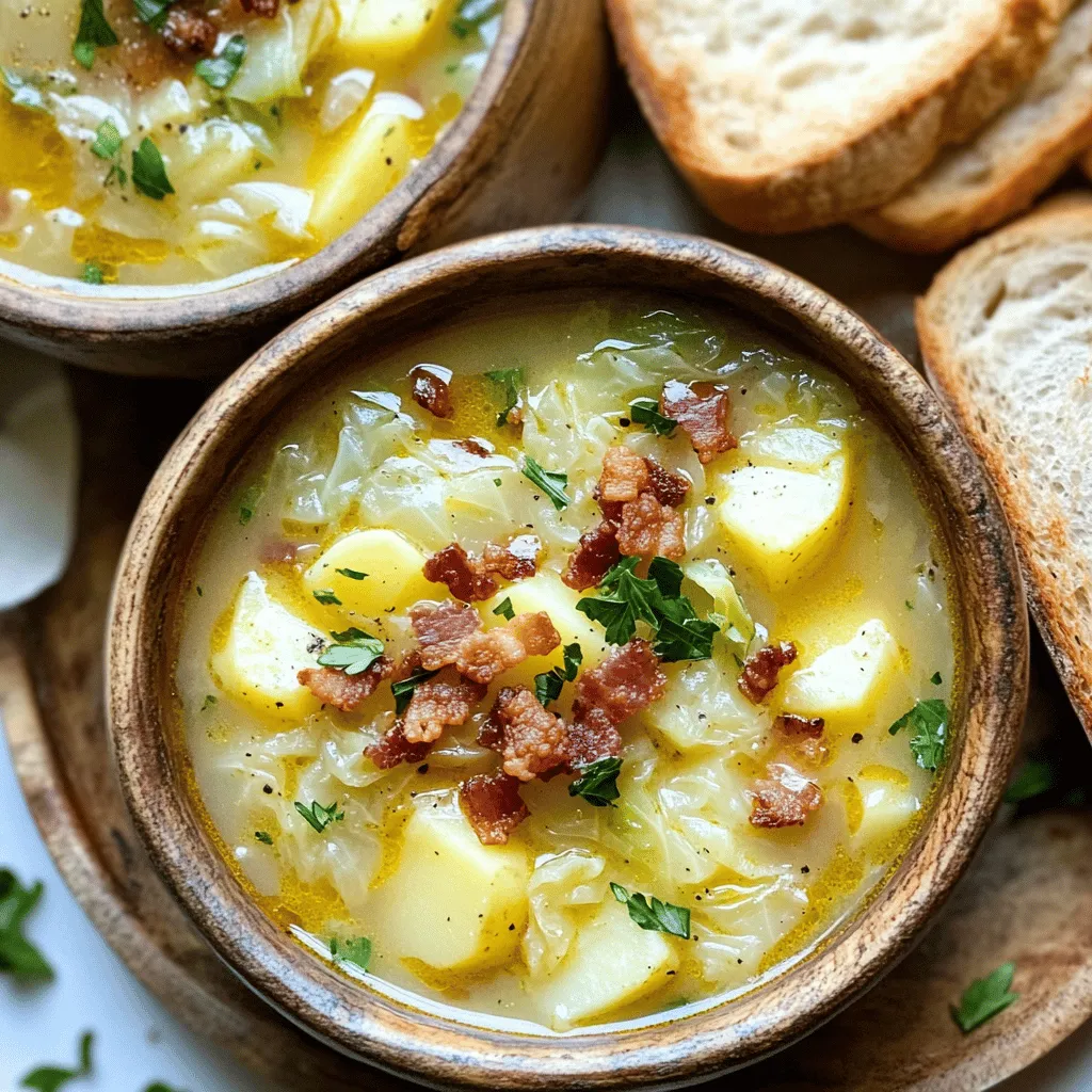 This soup is a warm hug on a cold day. The key ingredients make it rich and full of flavor.