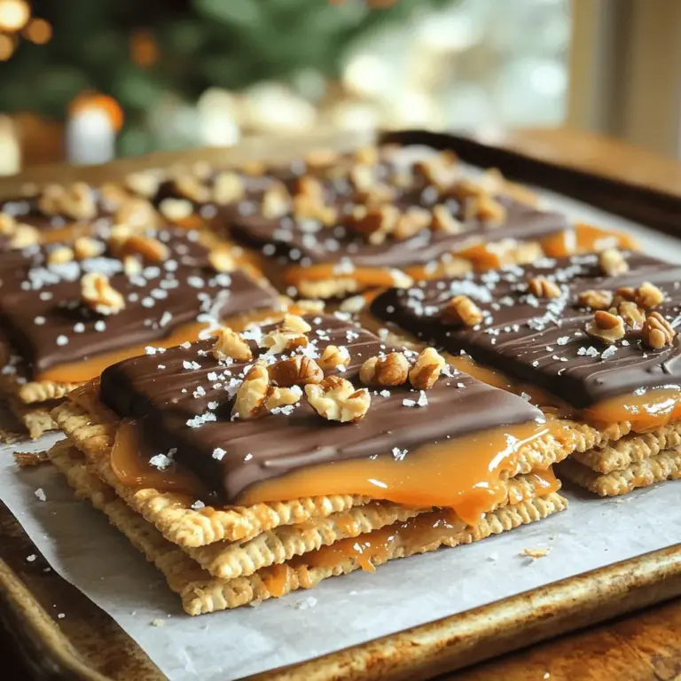 Christmas Crack is a fun and simple treat. It combines sweet, salty, and crunchy flavors. To make this festive candy, you need just a few key ingredients.