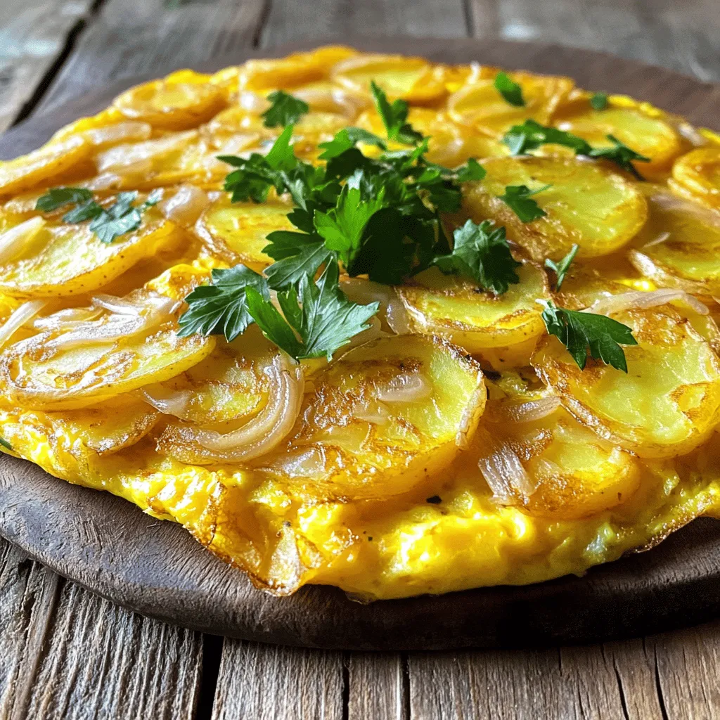 To make a great tortilla española, you need just a few simple ingredients. Each one plays a vital role in creating this tasty dish. The main ingredients for tortilla española include:
