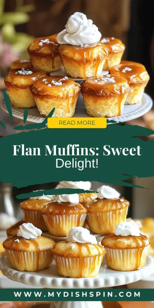 Indulge in the delightful fusion of flavors with these easy caramel flan muffins! This simple recipe combines the creamy richness of flan with the soft texture of muffins, making them perfect for any occasion. You'll find a step-by-step guide including ingredient tips and baking tricks to achieve the best results. Ready to wow your family and friends? Click through to discover how to make these mouthwatering caramel flan muffins!