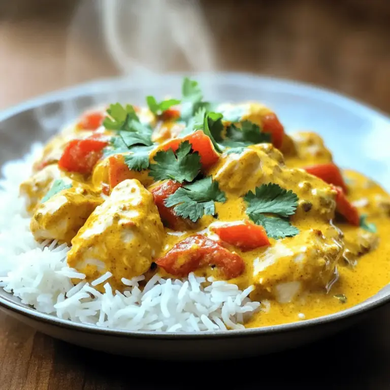 To create a delicious slow cooker chicken tikka masala, gather these key ingredients: