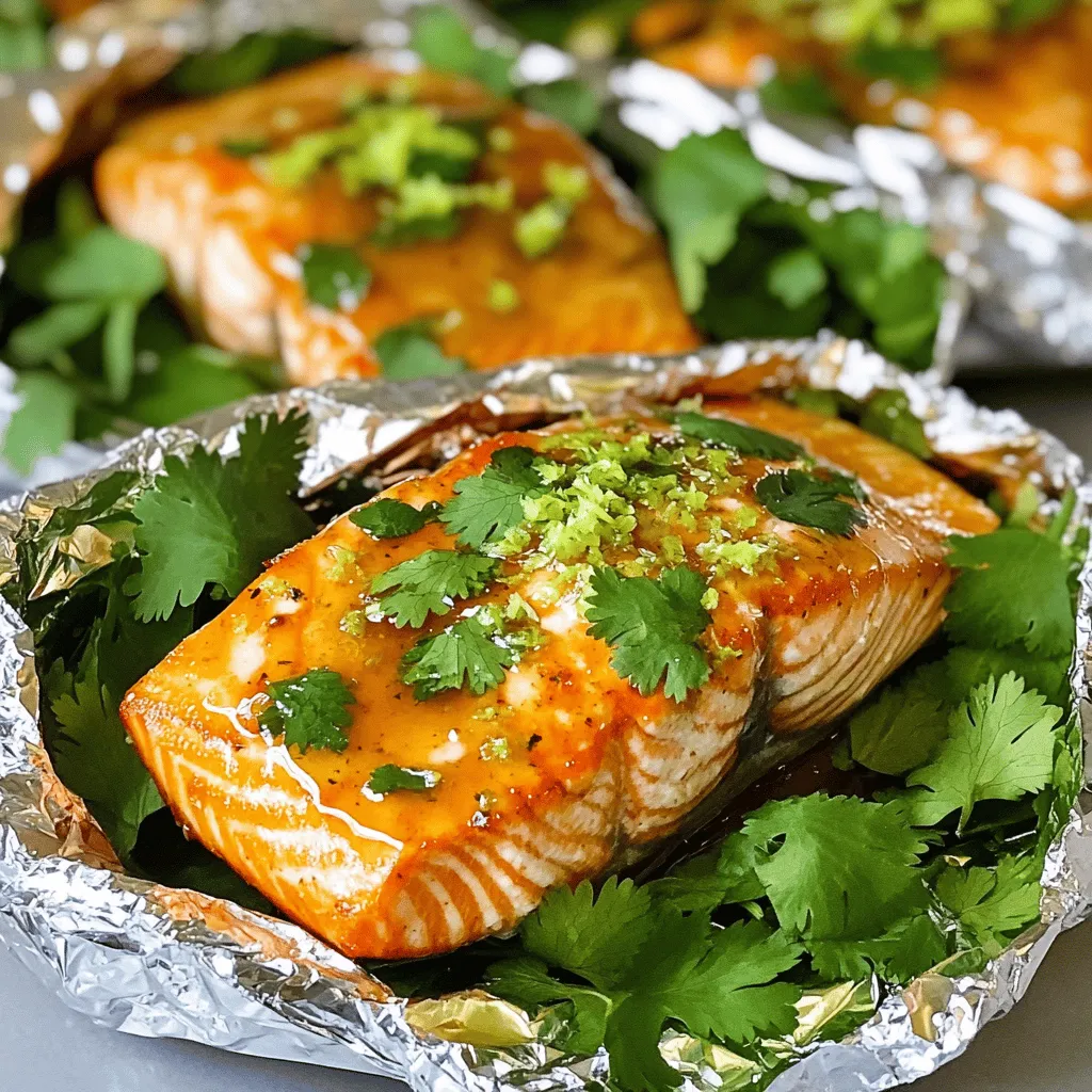 - 4 salmon fillets - 3 tablespoons honey - 2 tablespoons fresh lime juice - 2 cloves garlic, minced
