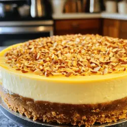 The Amaretto cheesecake relies on a few key ingredients that create its rich flavor and creamy texture. Here’s what you need: