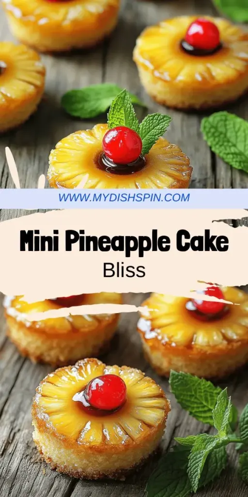 Discover the joy of baking with these delightful Mini Pineapple Upside Down Cakes! This easy recipe transforms a classic dessert into bite-sized treats that are perfect for any occasion. With simple ingredients and straightforward steps, you’ll create sweet, moist cakes topped with juicy pineapple and cherries that everyone will love. Click through to explore the full recipe and impress your friends and family with your baking skills!