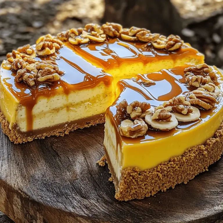 To make the perfect banana caramel nut cheesecake, you need these exact measurements:
