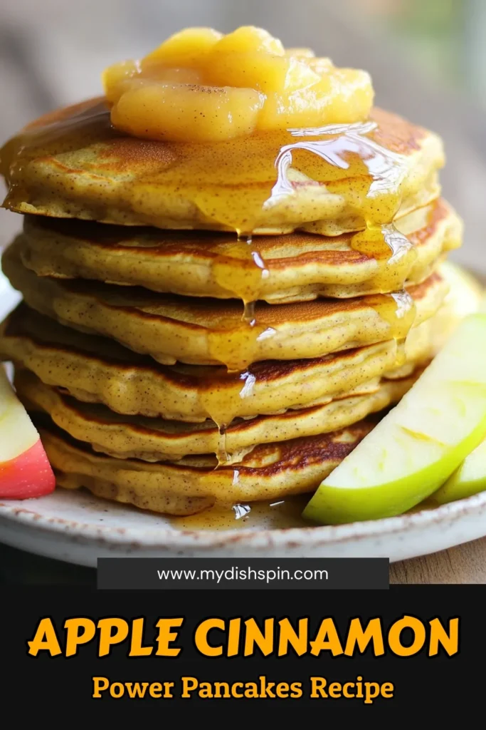 Start your day the delicious way with Apple Cinnamon Protein Pancakes! These fluffy pancakes are packed with wholesome ingredients like rolled oats, protein powder, and fresh apples. Perfect for a healthy breakfast or post-workout treat, they’re easy to make and ready in just 20 minutes. Click through to discover the simple recipe and tips for a perfect stack. Your taste buds will thank you! #healthybreakfast #proteinpancakes #applecinnamon #recipeideas