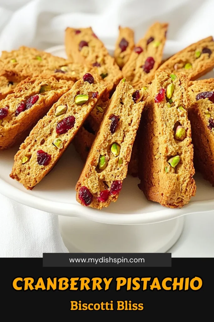Delight in the sweet crunch of bakery-style cranberry pistachio biscotti! This easy recipe features a perfect blend of flavors and textures, combining tangy cranberries, crunchy pistachios, and a hint of orange zest. Perfect for dipping in coffee or tea, these biscotti are a delicious treat any time of day. Click through to explore this simple recipe and impress your friends and family! #BiscottiRecipe #BakingInspiration #HomemadeTreats #CranberryPistachio