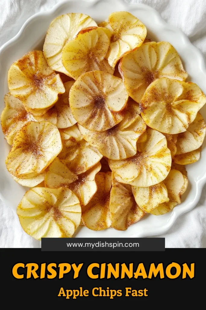 Indulge in a healthy treat with these crispy air fryer apple chips sprinkled with cinnamon sugar! This easy recipe transforms fresh apples into a delightful snack that’s perfect for any time of day. With just a few simple ingredients, you can create a crunchy, sweet, and satisfying snack in under 30 minutes. Click through to discover how to make these delicious apple chips and impress your friends and family! #AirFryerRecipes #HealthySnacks #AppleChips #CinnamonSugar