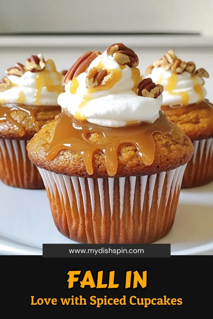 Indulge in the sweet flavors of fall with these Pumpkin Spice Cupcakes with Caramel! These delightful treats are easy to make and perfect for any autumn gathering. With a blend of warm spices and topped with delicious caramel, they’re sure to impress. Ready to bake? Click through for the full recipe and bring the taste of the season to your kitchen! #PumpkinSpiceCupcakes #FallBaking #AutumnTreats #SweetRecipes