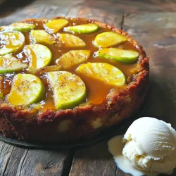 - 3 medium apples, peeled, cored, and sliced - 1 cup brown sugar - 1/2 cup unsalted butter - 1 teaspoon cinnamon - 1 teaspoon vanilla extract - 1 cup all-purpose flour - 1 teaspoon baking powder - 1/2 teaspoon baking soda - 1/4 teaspoon salt - 2 large eggs - 1/2 cup granulated sugar - 1/2 cup milk To make a great caramel apple upside-down cake, you need fresh apples. I like using tart ones for balance. Brown sugar gives the cake a rich flavor. Butter adds moisture, making the cake soft. Cinnamon adds warmth and spice. You also need some basics, like flour and baking powder. These help the cake rise. Baking soda and salt enhance the taste. Eggs bring it all together, while milk keeps the batter smooth. For serving, I suggest warm slices with vanilla ice cream. Drizzle some extra caramel on top for a real treat. You can also add toasted nuts for crunch. This cake is perfect for fall and will impress anyone! - Greasing the Pan for Easy Release Start by greasing a 9-inch round cake pan. Use unsalted butter or cooking spray. This helps the cake come out smoothly after baking. - Making the Caramel Base In a saucepan, melt 1/2 cup of butter over medium heat. Add 1 cup of brown sugar. Stir the mix until it is smooth and bubbling. Once ready, pour this caramel mixture into your prepared pan. - Arranging the Apples Peel, core, and slice 3 medium apples. Arrange these apple slices evenly over the caramel. Sprinkle 1 teaspoon of cinnamon on top for extra flavor. - Creaming the Butter and Sugar In a bowl, cream together 1/2 cup of granulated sugar and the remaining butter until it is fluffy. This step adds air, which helps the cake rise. Add 2 large eggs, one at a time, and mix well after each addition. Then stir in 1 teaspoon of vanilla extract. - Combining Dry Ingredients In another bowl, whisk together 1 cup of all-purpose flour, 1 teaspoon of baking powder, 1/2 teaspoon of baking soda, and 1/4 teaspoon of salt. This mix adds structure to our cake. - Mixing the Batter Gradually add the dry mix to the wet ingredients. Alternate with 1/2 cup of milk. Mix until just combined. Do not over-mix, or the cake may become tough. - Baking Time and Temperature Preheat your oven to 350°F (175°C). Spoon the batter over the apples and caramel in the pan. Bake for 30-35 minutes. - Checking for Doneness Use a toothpick to check. Insert it into the center of the cake. If it comes out clean, your cake is done! - Inverting the Cake Let the cake cool in the pan for about 10 minutes. Place a serving plate on top and flip the pan gently. Lift the pan to reveal your beautiful caramel apple topping. Enjoy your creation! Ensuring the Right Texture To get the best texture, mix the batter just until combined. Don't over-mix! This keeps the cake light. Also, make sure your butter is at room temperature. It helps create a fluffy batter. Avoiding Common Baking Mistakes Always measure your ingredients accurately. Use dry measuring cups for flour and sugar. Too much flour can make your cake dense. Also, don't skip preheating your oven. It ensures even baking. Adding Spices Cinnamon is great, but try nutmeg or allspice too! A pinch of each will add warmth and depth. You can also mix in some ginger for a nice kick. Using Different Types of Apples Not all apples are the same. Granny Smith gives a tart flavor, while Fuji adds sweetness. Mixing varieties can make your cake even better. Explore different types to find your favorite. Serving Suggestions Serve the cake warm for the best taste. A scoop of vanilla ice cream on the side is a must! It melts into the warm cake, creating a lovely mix. Garnishing with Additional Ingredients Top with toasted nuts like walnuts or pecans. They add crunch and flavor. A drizzle of caramel sauce also makes it look fancy. Don't forget to add a sprinkle of cinnamon for color! {{image_2}} You can mix things up with this cake. Try using pears or peaches. Both fruits add a lovely twist. They also bring their own sweet flavors. Just slice them thin and arrange them like apples. If you want seasonal variations, think about using fresh berries in summer or citrus in winter. These options keep your dessert exciting all year. If you need a gluten-free version, it's easy. Use almond flour or a gluten-free flour blend. Both choices work well in this recipe. Just swap the all-purpose flour with the alternative flour. Your cake will still taste amazing and be safe for those who avoid gluten. Want to make this cake vegan? You can substitute eggs and dairy easily. Use flax eggs or applesauce instead of eggs. For the milk, almond milk or oat milk works great. This way, you can enjoy the same delicious cake without animal products. The flavors will still shine through, making it a treat for everyone. To keep your caramel apple upside-down cake fresh, store it properly. - Refrigerating the Cake: Place leftover cake in an airtight container. This helps keep it moist. You can also cover it tightly with plastic wrap. Store it in the fridge for up to five days. - Freezing for Later: If you want to save the cake for a longer time, freezing is a great option. Wrap slices in plastic wrap and then in aluminum foil. This keeps the cake safe from freezer burn. You can freeze it for up to three months. When you are ready to enjoy leftover cake, reheating it is easy. - Best Methods to Warm Up the Cake: The best way to reheat is in the oven. Preheat your oven to 350°F (175°C). Place the cake on a baking sheet and cover it loosely with foil. Heat for about 10-15 minutes. You can also use the microwave. Heat a slice for 20-30 seconds. Just be careful not to overheat, as it can dry out. Enjoy your warm caramel apple cake! For the best flavor, I prefer sweet-tart apples. Varieties like Granny Smith or Honeycrisp work well. They hold their shape and add a great taste. You can also mix varieties for more depth. Just avoid soft apples, as they may turn mushy. Yes, you can make this cake a day in advance. After baking, let it cool completely. Wrap it tightly in plastic wrap and store it at room temperature. This way, the flavors meld nicely. You can warm it up before serving for a fresh taste. You can check for doneness with a toothpick. Insert it in the center of the cake. If it comes out clean, the cake is ready. If it has wet batter on it, bake a little longer. It usually takes about 30-35 minutes. Yes, you can use a different pan size. A larger pan may require less baking time. If you use a smaller pan, the cake may need more time. Just keep an eye on it as it bakes. Adjust your baking time based on the size. This cake is delightful on its own, but you can enhance it. Serve it warm with vanilla ice cream. A drizzle of caramel sauce adds extra sweetness. You can also sprinkle toasted nuts on top for crunch. These add-ons make the cake even more special. You now have a clear path to make a delicious caramel apple upside-down cake. We covered ingredients like apples, butter, and brown sugar. You learned step-by-step how to prep your pan, make the batter, and bake the cake. We shared tips for perfect baking and fun variations to try. Remember to store leftovers properly and reheat them well. Enjoy creating this tasty treat that can impress anyone. Dive in, get baking, and savor the delightful flavors of your homemade cake!