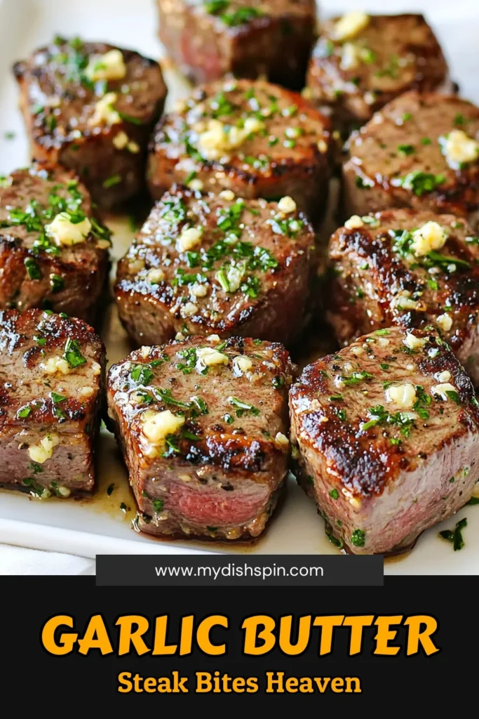 Indulge in the rich flavors of Garlic Butter Steak Bites that will take your taste buds on a delightful journey! This easy recipe features tender sirloin steak, infused with a mouthwatering garlic herb butter and perfectly cooked in the air fryer. Ready in just 20 minutes, it's a quick meal you'll love! Click to discover the full recipe and impress your guests today. #GarlicButterSteakBites #AirFryerRecipes #QuickMeals #SteakLovers