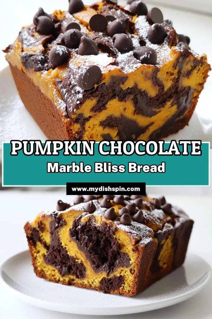 Indulge in the perfect fall treat with this Pumpkin Chocolate Marble Bread recipe! This delightful bread combines the warm flavors of pumpkin and the rich taste of chocolate for a deliciously unique twist. With simple ingredients and easy steps, you'll have a scrumptious loaf ready in no time. Click to discover how to make this tasty bread and impress your friends and family! #PumpkinBread #ChocolateLovers #FallBaking #YummyRecipes