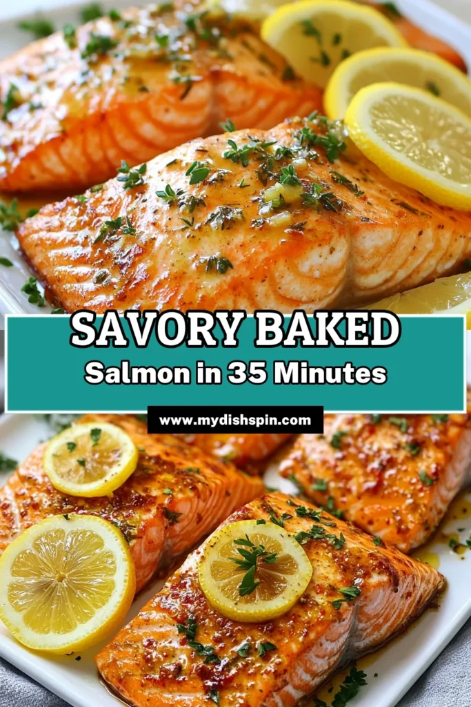 Discover the delicious flavors of Texas Roadhouse baked salmon with this easy salmon marinade! This healthy salmon dish features oven baked salmon fillets that are succulent and flavorful. In just 35 minutes, you can have a restaurant-quality meal at home. Perfect for weeknight dinners or special occasions, this baked salmon recipe is sure to impress. Save this recipe for your next cooking adventure! #TexasRoadhouseRecipe #EasySalmonMarinade #HealthyEating #DinnerIdeas