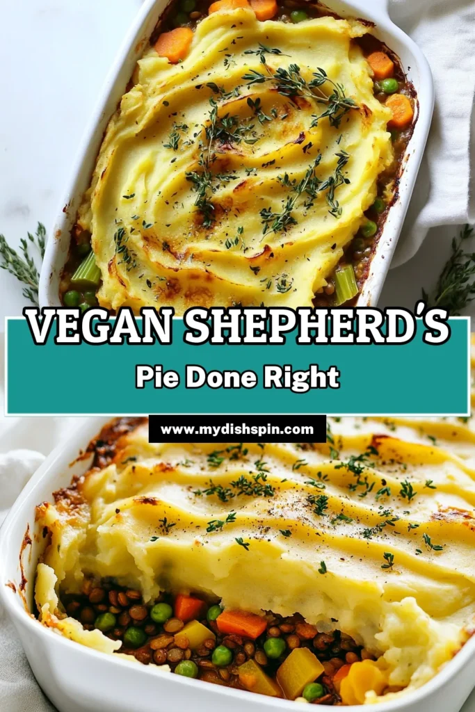 Indulge in this delicious vegan shepherd's pie, a perfect plant-based comfort food that will warm your heart. This lentil shepherd's pie is packed with nutritious ingredients, making it an ideal choice for healthy vegan meals. You'll love this simple recipe for a satisfying vegan dinner that everyone will enjoy. Try it today and embrace the flavors! Don't forget to save this recipe! #VeganShepherdsPie #PlantBased #HealthyVeganMeals #VeganDinnerRecipes