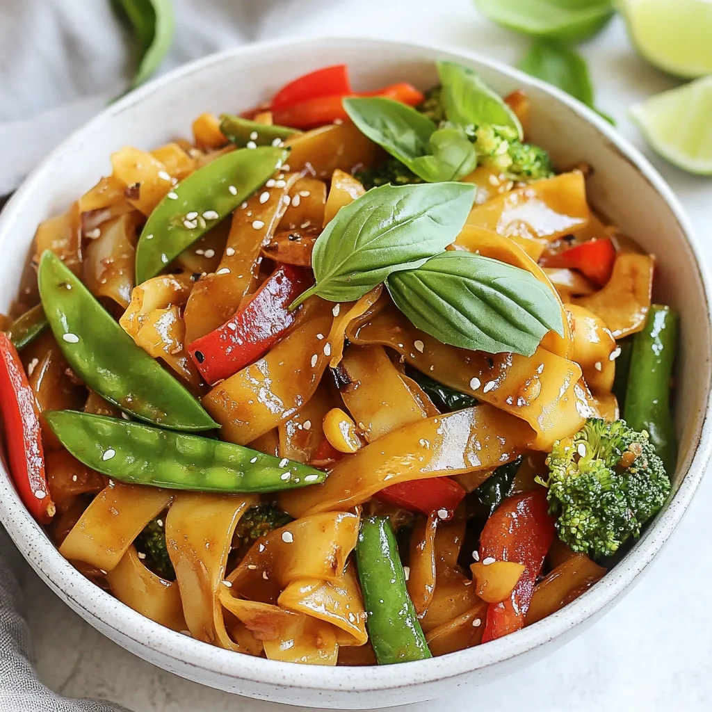 Thai Drunken Noodles Flavorful and Easy Recipe Guide