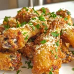 To make tasty garlic Parmesan wings in an air fryer, you need simple ingredients. Here’s what you’ll need: - 2 pounds chicken wings - 4 tablespoons olive oil - 4 cloves garlic, minced - 1 teaspoon onion powder - 1 teaspoon smoked paprika - ½ teaspoon salt - ½ teaspoon black pepper - ¾ cup grated Parmesan cheese - 2 tablespoons fresh parsley, chopped (for garnish) Each ingredient plays a key role in flavor and texture. Chicken wings are the base. They soak up all the delicious seasonings. Olive oil keeps the wings moist and helps them crisp up in the air fryer. Minced garlic adds that rich, savory punch. Onion powder and smoked paprika bring warmth and depth. Salt and black pepper enhance all the flavors. Grated Parmesan cheese gives a creamy, cheesy finish that makes each bite better. Finally, fresh parsley adds a pop of color and freshness. Gather these ingredients before you start cooking. It makes the process quick and easy. You’ll enjoy making these wings as much as eating them! Set your air fryer to 400°F (200°C). Let it heat up for about 5 minutes. This step makes sure your wings cook evenly and get crispy. Take 2 pounds of chicken wings and dry them. Use paper towels to remove moisture. Dry wings will crisp up better in the air fryer. In a big bowl, mix 4 tablespoons of olive oil, 4 minced garlic cloves, 1 teaspoon of onion powder, 1 teaspoon of smoked paprika, ½ teaspoon of salt, and ½ teaspoon of black pepper. Toss the chicken wings in this mix. Make sure every wing is coated well. Place the wings in a single layer in the air fryer basket. Cook them for 25-30 minutes. Shake the basket halfway through. This helps them cook evenly and turn golden brown. Once the wings are crispy and cooked, move them to a large bowl. While they are hot, sprinkle ¾ cup of grated Parmesan cheese over them. Toss gently so every wing gets some cheese. Finish by adding 2 tablespoons of chopped fresh parsley. This adds color and a fresh taste. Serve the wings right away for the best texture. Enjoy your crispy garlic Parmesan wings! To get crispy wings, start by drying the chicken well. Use paper towels to remove moisture. A dry wing will crisp better in the air fryer. Next, don’t skip the olive oil. It helps the skin turn golden brown. Also, avoid overcrowding the basket. Give each wing space to cook evenly. Shake the basket halfway through to promote even crisping. This simple step makes a big difference. Seasoning wings well is key to great flavor. I like to mix olive oil with garlic, onion powder, and smoked paprika. This blend adds a rich taste. Don’t forget salt and pepper for balance. Feel free to adjust the spices to your liking. If you want a bit of heat, add cayenne pepper. Toss the wings in the seasoning well. This ensures every bite is packed with flavor. If you don’t have olive oil, try canola or avocado oil. Both work well for frying and add good taste. You can also use melted butter for a rich flavor. Just remember, using different oils may change the taste slightly. Try different oils to find your favorite combination. {{image_2}} You can change the taste of your wings easily. For a spicy kick, try Buffalo sauce. Mix melted butter and hot sauce. Toss the cooked wings in this mix for a bold flavor. BBQ sauce also works great. Just coat the wings with your favorite BBQ sauce after cooking. You can even add honey for a sweet twist. Explore different sauces to find your favorite flavor. Both frozen and fresh wings work well in an air fryer. Fresh wings have a juicy flavor and cook faster. If you use frozen wings, you need to add extra cooking time. Always pat frozen wings dry before seasoning. This helps them crisp up better. If you're in a hurry, frozen wings are a great option. You can make these wings low-carb or keto-friendly. Use almond flour instead of regular flour if you want a crispy coating. You can also skip the Parmesan cheese for a lighter dish. Instead, try nutritional yeast for a cheesy flavor without carbs. This keeps your wings tasty while sticking to your diet. To store leftover wings, let them cool first. Once cool, place them in an airtight container. You can also wrap them tightly in plastic wrap. Keep the wings in the fridge for up to three days. This keeps them fresh and ready for a snack. When you want to eat your wings again, reheating is easy. Preheat your air fryer to 350°F (175°C). Place the wings in the fryer basket. Heat them for about 5 to 7 minutes. This method keeps them crispy and tasty. You can also use an oven. Just bake them at 350°F (175°C) for about 10 to 15 minutes. If you want to freeze your wings, first let them cool completely. Then, place them in a freezer-safe bag. Remove as much air as you can from the bag. This helps prevent freezer burn. You can freeze the wings for up to three months. When you are ready to enjoy them, thaw in the fridge overnight. Then, reheat as mentioned above for the best taste. To get the crispiest wings, dryness is key. Start by patting the chicken wings dry. Remove all moisture with paper towels. Then, coat them in olive oil and spices. This helps create a crisp layer. Cook at 400°F for 25-30 minutes. Shake the basket halfway for even cooking. Yes, you can use other cheeses. Cheddar or Romano can work well. Each cheese adds a different flavor. However, Parmesan gives that classic taste. Experiment to find your favorite cheese. Just remember to adjust the amount based on the cheese type. Many sauces pair well with garlic parmesan wings. Ranch is a favorite for its coolness. Blue cheese dressing adds a strong flavor. You can also try a spicy buffalo sauce for heat. Honey mustard gives a sweet twist. Choose what fits your taste best! Air-fried wings are generally healthier. They use less oil than deep-frying. This means fewer calories and less fat. You still get crispy skin and great flavor. Air frying also reduces harmful compounds from frying in oil. Air-fried wings stay fresh for about 3-4 days in the fridge. Store them in an airtight container. Make sure they cool down first. Reheat in the air fryer or oven for best results. Enjoy them while they still taste great! This post covered how to make garlic Parmesan chicken wings using an air fryer. We explored ingredients, steps, and tips for crispiness. I shared variations to suit your taste and offered storage advice. Remember, you can customize these wings to fit your mood or diet. Enjoying tasty wings at home is easy and fun. Now, gather your ingredients and start cooking! You can impress friends and family with your air fryer skills. Happy cooking!
