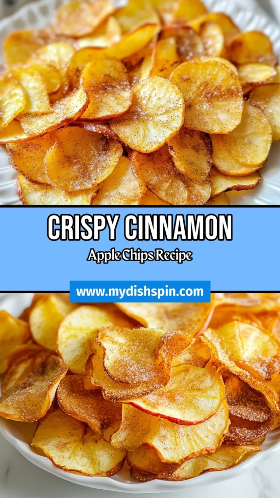 Discover the deliciousness of Air Fryer Cinnamon Apple Chips with this easy cinnamon apple chips recipe! Enjoy these healthy apple snacks that are perfect for any time of day. Make homemade apple chips in just 25 minutes using your air fryer - a simple and healthy treat for the whole family. Try this air fryer snack, and don’t forget to save the recipe for later! #AirFryerAppleChips #HealthyAppleSnacks #CinnamonAppleChipsRecipe #HomemadeAppleChips