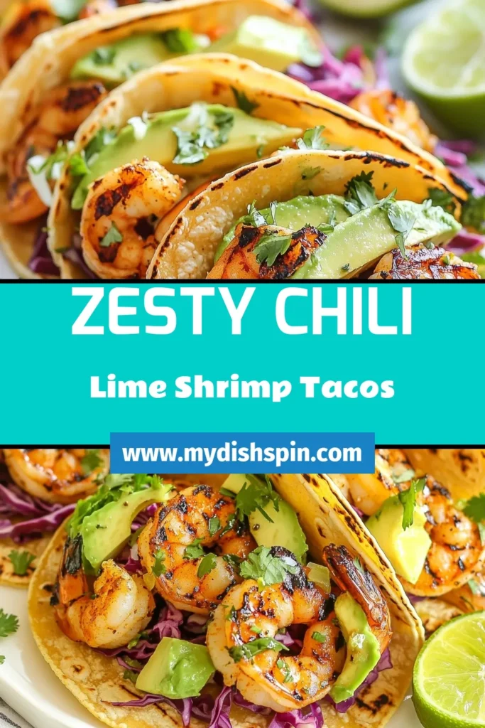 Try these mouthwatering Chili Lime Grilled Shrimp Tacos for an easy dinner that packs a punch! This grilled shrimp taco recipe features succulent, marinated shrimp with a zesty chili lime flavor, making them perfect for a spicy shrimp taco craving. With just a few ingredients, you can whip up these lime cilantro shrimp tacos in no time. Perfect for taco night! Save this recipe and get grilling today! #ChiliLimeShrimpTacos #EasyShrimpTacos #SpicyShrimpTacos #GrilledShrimpTacos