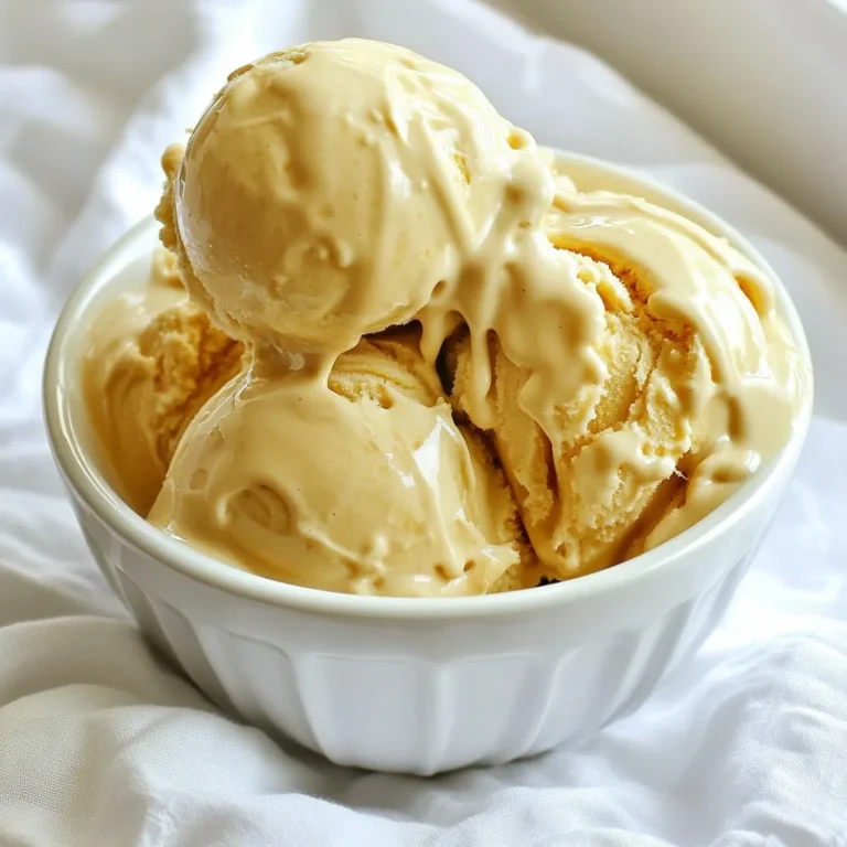 To make a delightful Vietnamese coffee ice cream, you need a few simple yet rich ingredients. Here's the list: - 1 cup strong brewed Vietnamese coffee (or espresso, cooled) - 1 cup sweetened condensed milk - 1 cup heavy cream - 1/2 cup whole milk - 1 teaspoon vanilla extract - Pinch of salt These ingredients create a creamy, sweet treat. The strong coffee gives it a bold flavor, while the sweetened condensed milk adds a nice sweetness. The heavy cream and whole milk provide a rich texture that makes every scoop a delight. Don’t forget the vanilla extract and salt; they enhance the overall taste. Each element plays an important role in this recipe, ensuring you create a truly tasty ice cream. {{ingredient_image_1}} To start, take your cooled Vietnamese coffee and pour it into a mixing bowl. Add the sweetened condensed milk to the coffee. Stir well until the two are fully blended. This mixture will give your ice cream its rich flavor. If you want it sweeter, feel free to add more sweetened condensed milk. Just taste as you go! Next, grab another bowl. In this bowl, whisk together the heavy cream, whole milk, and vanilla extract. Add a pinch of salt to enhance the flavor. Whisk until the mixture starts to thicken a bit, but don’t whip it. We want a smooth blend, not stiff peaks. Now it’s time to bring everything together. Gradually pour the coffee mixture into the cream mixture. While you do this, keep whisking. This helps achieve a smooth texture without lumps. Make sure everything is well combined. A uniform mix is key to a great ice cream. Once combined, pour the mixture into your ice cream maker. Follow the maker’s instructions for churning. This usually takes about 20 to 25 minutes until it reaches a soft-serve texture. After churning, transfer the ice cream to an airtight container. Freeze for at least four hours. For the best scoop, let it sit at room temperature for a few minutes before serving. Enjoy your delicious treat! To get the best taste in your Vietnamese coffee ice cream, use strong brewed Vietnamese coffee. This coffee has a rich, bold flavor. It makes the ice cream taste smooth and deep. If you can't find Vietnamese coffee, espresso works well too. Just remember to cool it before mixing. Quality sweetened condensed milk is key to this treat. It adds a sweet, creamy touch that makes the ice cream special. Look for brands that use whole milk for the best taste. This makes your ice cream more delicious and authentic. Creaminess in ice cream is all about the right mix. To improve creaminess, use heavy cream and whole milk. This combination gives a rich, smooth texture. Don't over-whisk the cream; just mix until it's slightly thickened. When it comes to scooping, let the ice cream sit at room temperature for a few minutes. This softens it just right. Use a warm scoop to help it glide out easily. Enjoy your scoop of this delightful treat! Pro Tips Use Fresh Coffee: For the best flavor, use freshly brewed Vietnamese coffee or espresso. The taste of the ice cream will greatly depend on the quality of the coffee used. Chill Your Ingredients: Make sure your heavy cream and milk are well chilled before mixing. This helps achieve a smoother texture and improves the churning process. Don’t Over-Churn: Keep an eye on the ice cream while churning. Over-churning can lead to a grainy texture, so stop once it reaches a soft-serve consistency. Experiment with Flavors: Feel free to add additional flavorings like a pinch of cinnamon or a splash of coffee liqueur for a unique twist on the classic recipe. {{image_2}} You can make your Vietnamese coffee ice cream even more fun by adding extra flavors. Here are some great ideas: - Chocolate Swirls: Drizzle in some melted chocolate during churning. It adds rich taste and looks pretty. - Caramel Swirls: Swirl in caramel sauce for a sweet, sticky treat. It pairs well with coffee flavor. - Nuts: Try adding chopped nuts like almonds or hazelnuts. They add crunch and a nutty flavor. - Chocolate Chips: Toss in chocolate chips for some extra sweetness. They melt slightly but keep their shape. If you want a dairy-free version, you can swap some ingredients. Here are two easy options: - Coconut Milk: Use coconut milk instead of heavy cream and whole milk. This gives a creamy texture with a hint of coconut flavor. - Lactose-Free Options: If you are lactose intolerant, choose lactose-free milk. It works well in this recipe without losing taste. With these variations, you can customize your ice cream to suit your taste. Enjoy creating your perfect bowl of Vietnamese coffee ice cream! To keep your Vietnamese coffee ice cream fresh, use airtight containers. These containers help stop air from getting in, which can cause freezer burn. I suggest using a container that fits the ice cream snugly. This way, you limit the air space inside. You can also press a piece of wax paper on the ice cream’s surface before sealing. This adds another layer of protection. In the freezer, your ice cream lasts about two weeks. After that, it may start to lose flavor and texture. Signs of spoilage include ice crystals on the surface or a change in color. If your ice cream smells off or tastes stale, it's time to toss it. Always check for these signs before enjoying your treat. Vietnamese coffee ice cream has a few key ingredients. You will need: - 1 cup strong brewed Vietnamese coffee (or espresso, cooled) - 1 cup sweetened condensed milk - 1 cup heavy cream - 1/2 cup whole milk - 1 teaspoon vanilla extract - Pinch of salt These ingredients work together to create a rich, creamy, and sweet treat. The strong coffee gives it a bold flavor, while the sweetened condensed milk adds a unique sweetness and creaminess. Yes, you can make this recipe without an ice cream maker! Here are two easy methods: 1. Freezer Method: After mixing your ingredients, pour the mixture into a freezer-safe container. Place it in the freezer. Every 30 minutes, take it out and stir it well with a fork. Repeat this for about 4 hours. This helps break up ice crystals and makes the ice cream creamy. 2. Blender Method: Blend the mixture to make it smooth. Pour it into a container and freeze. Every hour, blend it again for a few seconds. This helps keep the texture light and fluffy. Vietnamese coffee is quite different from regular coffee. It is usually stronger and sweeter. Here’s what sets it apart: - Brewing Method: Vietnamese coffee uses a drip method called "phin". This creates a thick, rich brew. - Flavor Profile: It has a bold flavor with chocolate and nutty notes. This makes it perfect for ice cream. - Sweetness: The use of sweetened condensed milk gives it a creamy sweetness that you won’t find in regular coffee. You can find Vietnamese coffee ice cream in some specialty stores or local cafes. Here are a few places to check: - Asian Grocery Stores: Many have a selection of unique ice cream flavors. - Local Cafes: Some cafes that serve Vietnamese coffee may offer this ice cream. - Online: Look for brands that produce Vietnamese coffee ice cream. You can often order directly from their websites. Exploring these options can lead to finding this delightful treat! This ice cream recipe uses rich Vietnamese coffee and sweetened condensed milk. The creamy texture comes from the heavy cream and whole milk. You can customize it with flavors or dairy-free options. Store it carefully to maintain freshness and enjoy it for weeks. Overall, making this ice cream is straightforward and rewarding. You’ll delight in every scoop, and the great taste will impress anyone who tries it. Enjoy making your own delicious dessert at home!