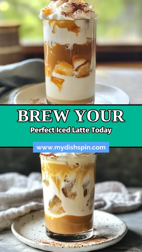Discover the delightful Iced Brown Sugar Oat Milk Latte, a perfect blend of flavors that you can easily make at home. This delicious Oat Milk Coffee Recipe combines strong coffee with homemade brown sugar syrup for a creamy, dairy-free iced latte experience. Elevate your coffee game with this quick and easy recipe! Don't forget to save for later! #IcedBrownSugarLatte #DairyFreeIcedLatte #OatMilkCoffee #HomemadeIcedLatte