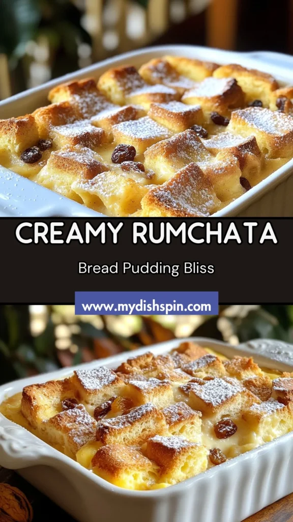 Indulge in this creamy RumChata bread pudding that's perfect for a cozy dessert! This easy bread pudding with RumChata uses day-old brioche for a delightful twist. Enjoy the warm cinnamon flavors in this brioche bread pudding recipe topped with vanilla ice cream. It's a must-try cinnamon bread pudding dessert that'll impress your guests! Save this recipe today and treat yourself! #BreadPudding #RumChata #DessertRecipes #BakingJoy