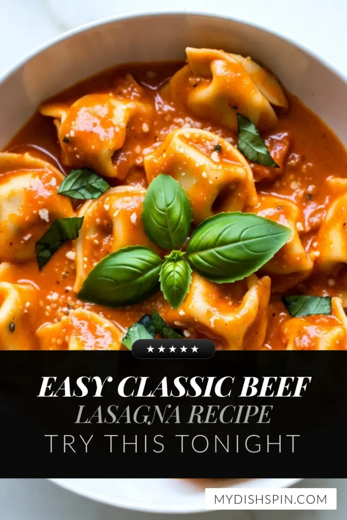 Indulge in the rich flavors of Creamy Tomato Basil Tortellini with this Easy Tortellini Recipe that promises comfort in every bite. This One-Pot Tortellini Dish is perfect for a Quick Dinner Recipe, ready in just 20 minutes! Featuring garlic, fresh basil, and Parmesan, it's a delicious way to satisfy your pasta cravings. Save this comforting recipe for your next meal! #CreamyTomatoBasilTortellini #ComfortFoodPasta #OnePotDinner #QuickDinnerRecipe