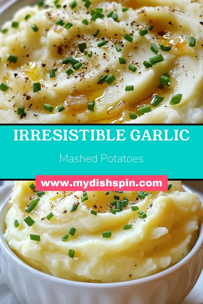 Indulge in the deliciousness of roasted garlic mashed potatoes! This creamy mashed potatoes recipe combines buttery russet potatoes with garlic for the ultimate garlic mashed potatoes side dish. Learn how to make mashed potatoes that are fluffy and flavorful, plus try these easy mashed potatoes with cream cheese for an extra kick. Perfect for any meal! Save this recipe for your next dinner! #MashedPotatoes #ComfortFood #SideDish #RecipeIdeas