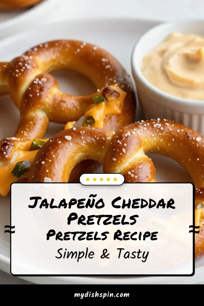 Savor the deliciousness of homemade jalapeño cheddar pretzels with this stuffed pretzel recipe! These cheese-filled pretzels are perfect for parties or a cozy snack. Easily create baked pretzel bites that are gooey and flavorful, featuring sharp cheddar and spicy jalapeño. Don't miss out on upgrading your snack game – click to discover how to make these irresistible bites at home! #JalapeñoCheddarPretzels #StuffedPretzelRecipe #HomemadePretzels #BakedPretzelBites