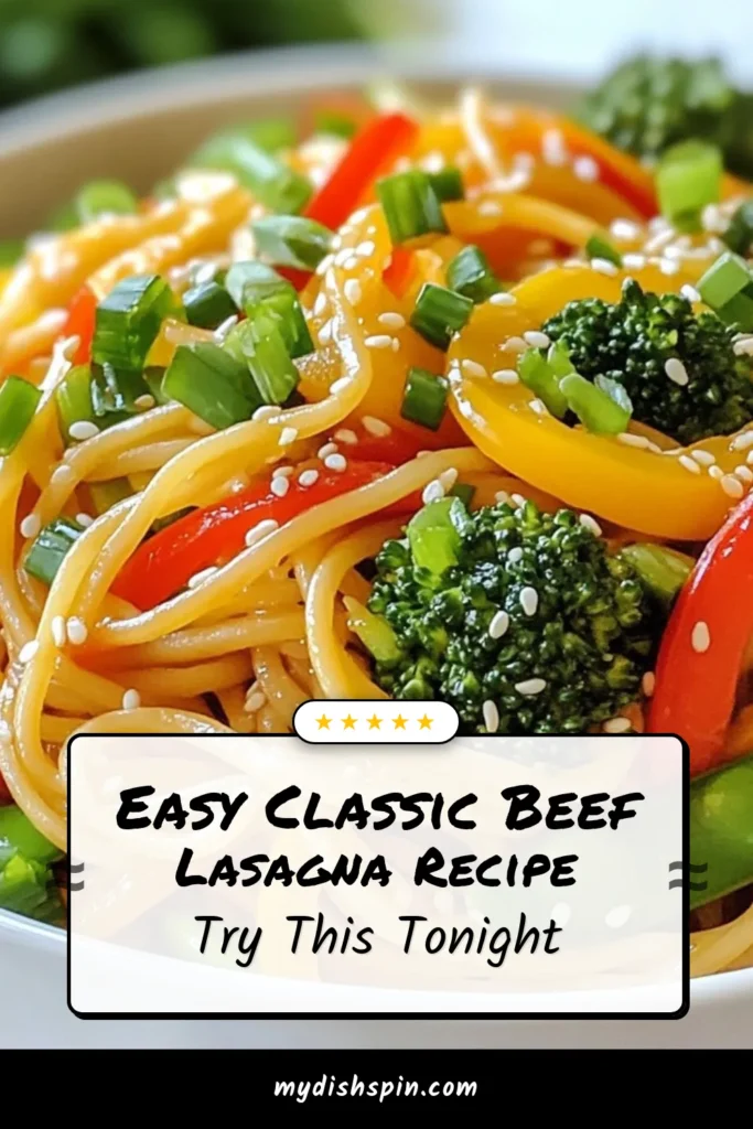 Discover this easy Sesame Ginger Stir-Fry Noodles recipe that’s perfect for a quick vegetarian meal. Packed with nutrients, this healthy noodle stir-fry features whole wheat noodles, fresh vegetables, and a delicious sesame ginger sauce. Ideal for busy weeknights, this simple stir-fry noodles recipe can be made in 20 minutes! Save this quick vegetarian stir-fry for your next dinner. #SesameGingerNoodles #HealthyNoodleStirFry #WholeWheatNoodleRecipe #VegetarianStirFry