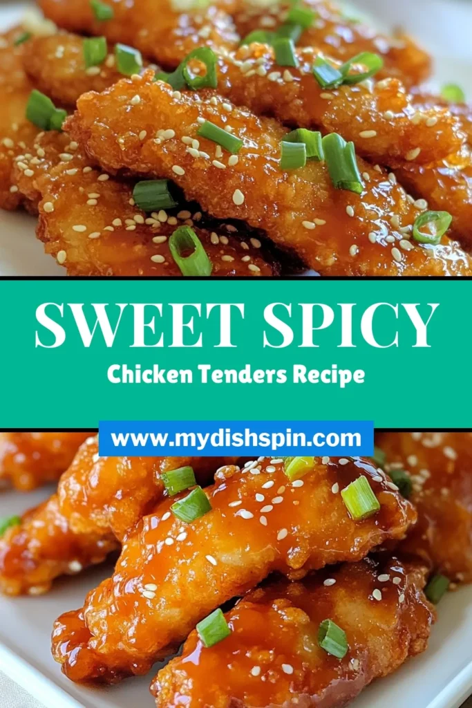 Delight in these Sriracha Honey Chicken Tenders that pack a punch! This spicy chicken tenders recipe features crispy chicken tenders coated in crunchy breadcrumbs and drizzled with a delectable honey Sriracha sauce. Perfect for dinner or a snack, this easy chicken tender recipe is a crowd-pleaser. Ready in just 30 minutes, it’s a must-try for spicy food lovers. Click to save and make this scrumptious dish today! #SrirachaHoneyChicken #EasyChickenRecipe #SpicyChickenTenders #CrispyChickenTenders