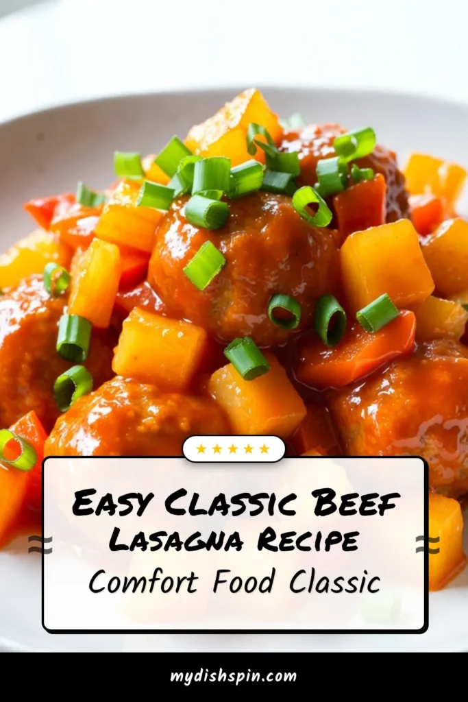 Looking for a delicious meal that's easy to make? Try these sweet and sour chicken meatballs! This ground chicken recipe is paired with a homemade sweet and sour sauce and juicy pineapple, creating a mouth-watering pineapple meatball dish. Perfect for busy weeknights, this recipe is one of the best easy meatball recipes you'll find! Save this recipe for your next dinner idea! #SweetAndSourChickenMeatballs #GroundChickenRecipe #EasyMeatballRecipes #PineappleMeatballDish