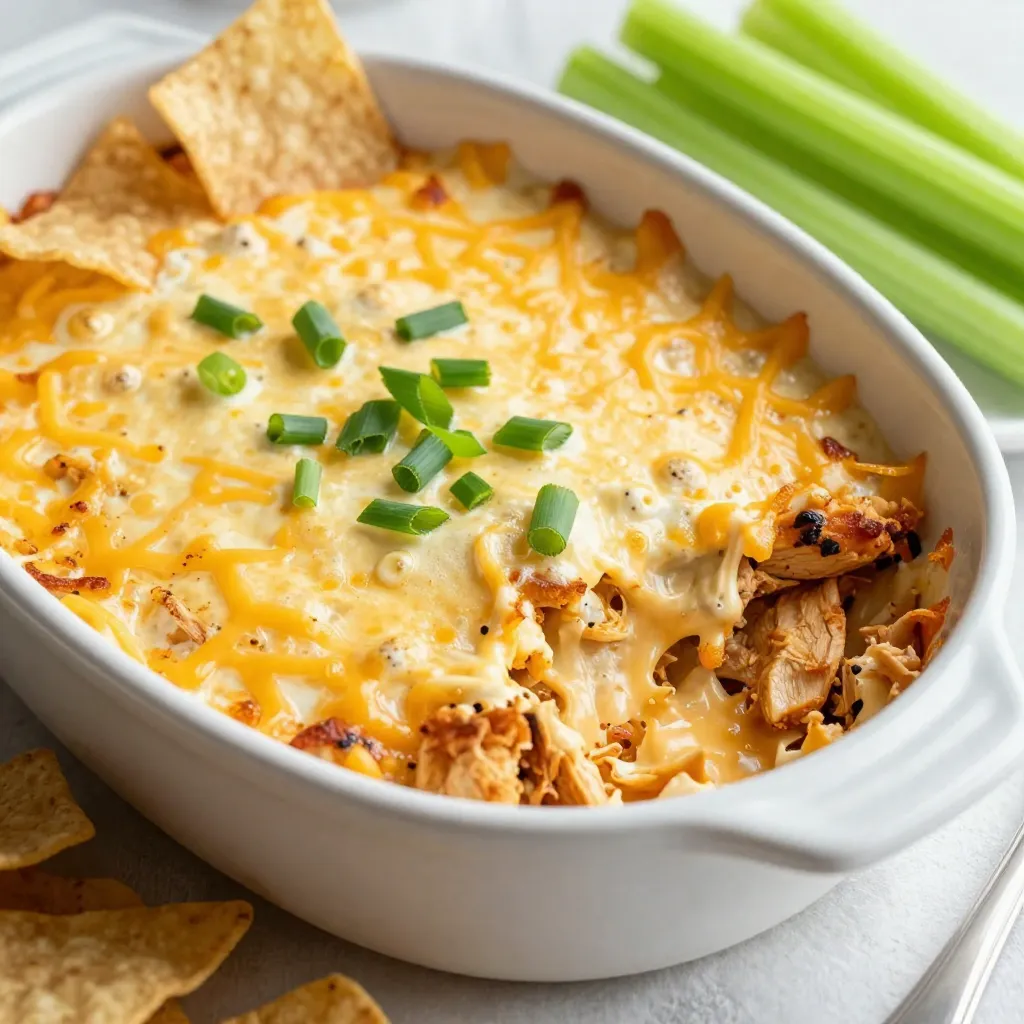 Buffalo Ranch Chicken Dip Flavorful Crowd Pleaser